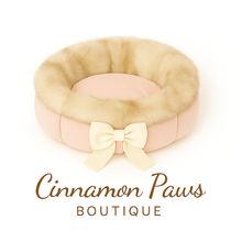 Load image into Gallery viewer, Blush Luxe Fur Bed